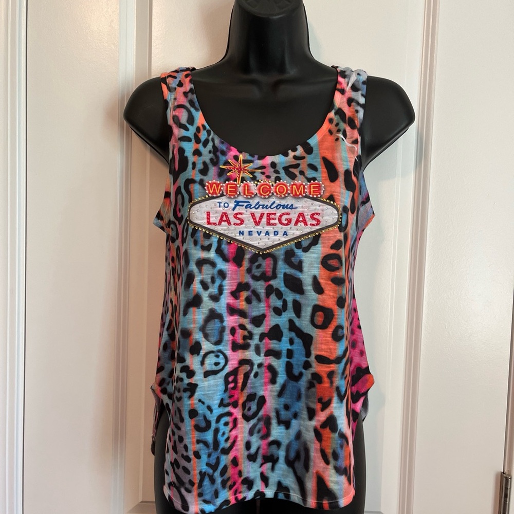 Welcome to Fabulous Las Vegas Nevada tank top Women’s Size M NWT